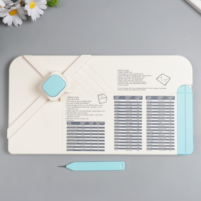 Доска для создания коробок, конвертов и бантиков