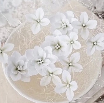 Набор тканевых цветов ME Flowers "Гортензии" Свежесть весны