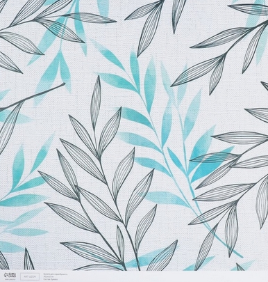 Бумага для скрапбукинга АртУзор "Изящные веточки" (ART838)