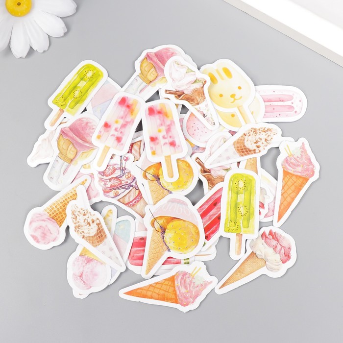 Наклейки в коробочке "Сладости"