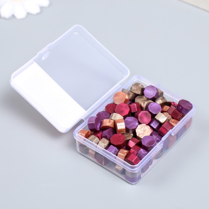 Сургуч восьмигранник в пластиковом чемоданчике Магия 35гр