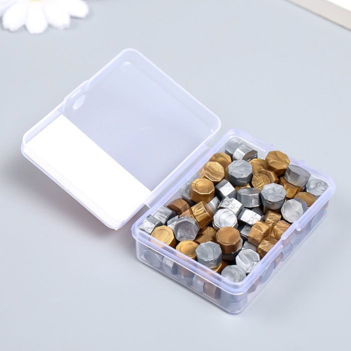 Сургуч восьмигранник в пластиковом чемоданчике Сокровище нации 35гр