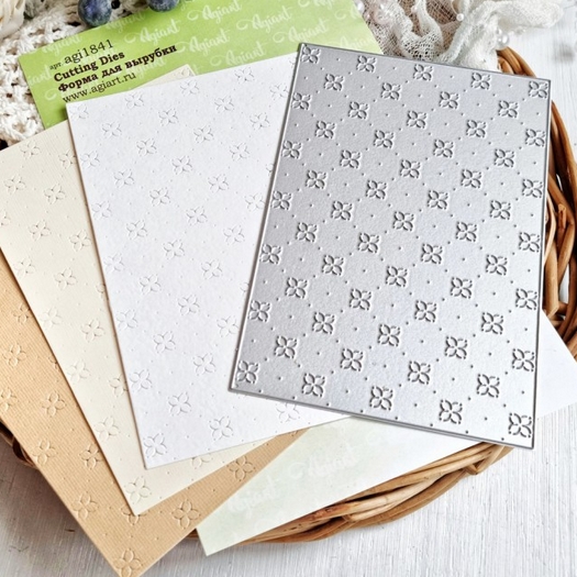 Нож для вырубки Agiart "Сатиновый мотив"