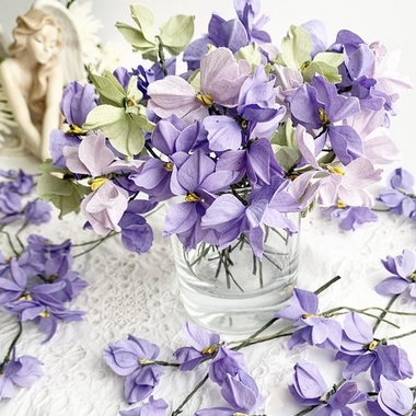 Набор цветов The TEA Garden "Душистый горошек" сиреневый