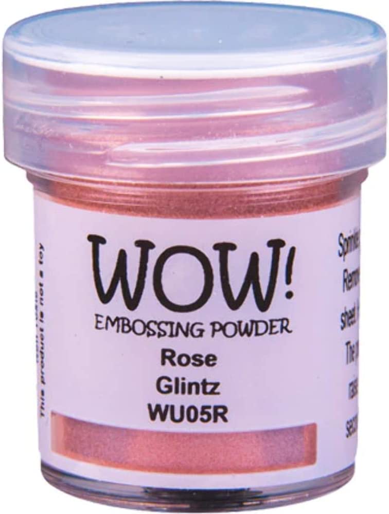 Пудра для эмбоссинга WOW! Rose-Glintz