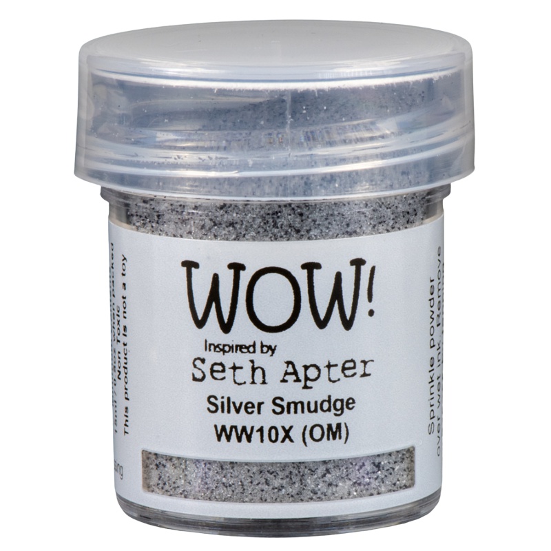 Пудра для эмбоссинга WOW! Silver Smudge