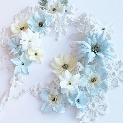 Набор цветов из ткани The TEA Garden "Детский"