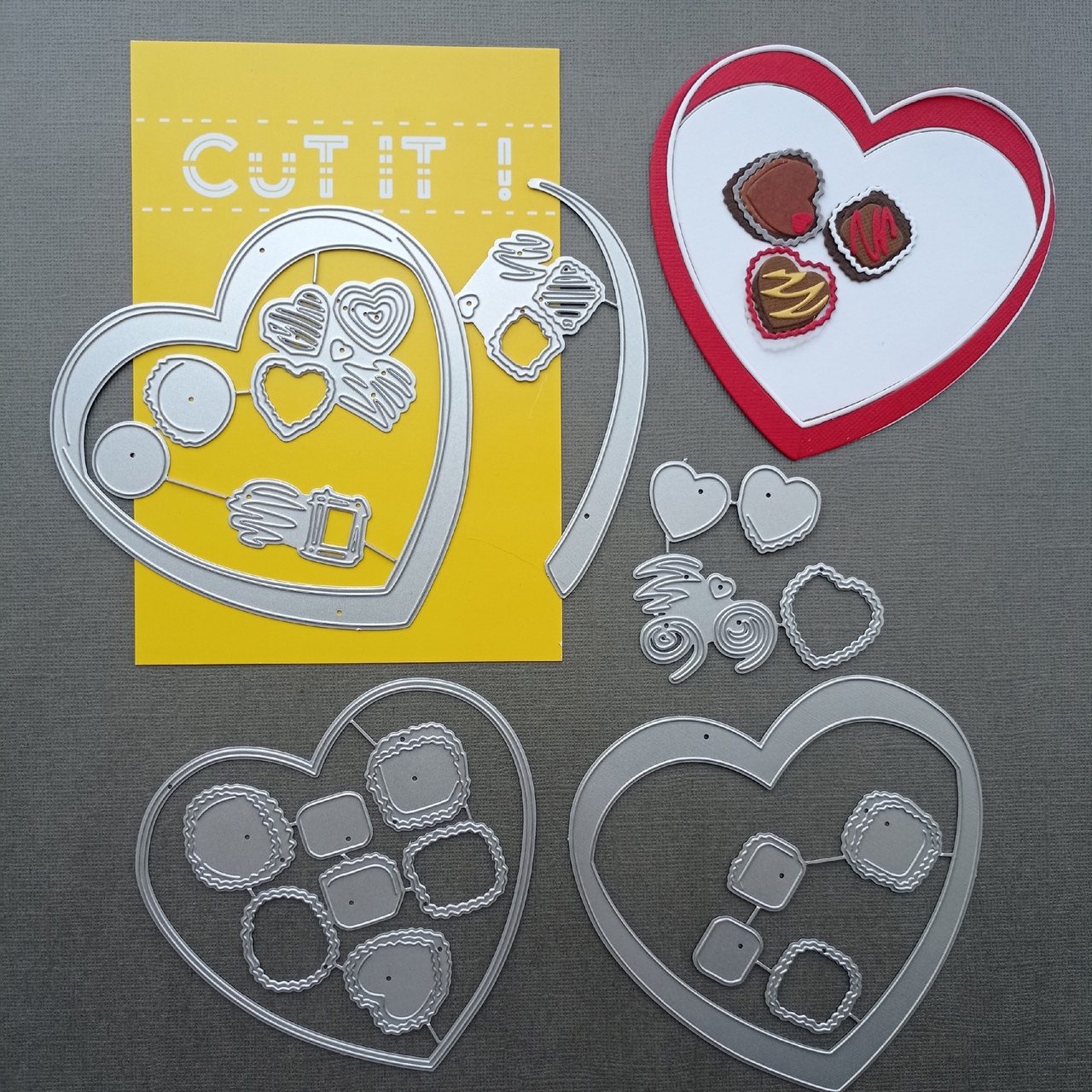 Нож для вырубки Cut it! "Chocolate Kiss"