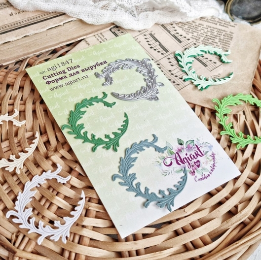 Нож для вырубки Agiart "Дворцовый элемент"