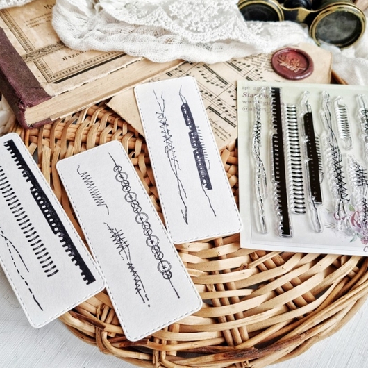 Набор штампов Agiart "Важные акценты №1"