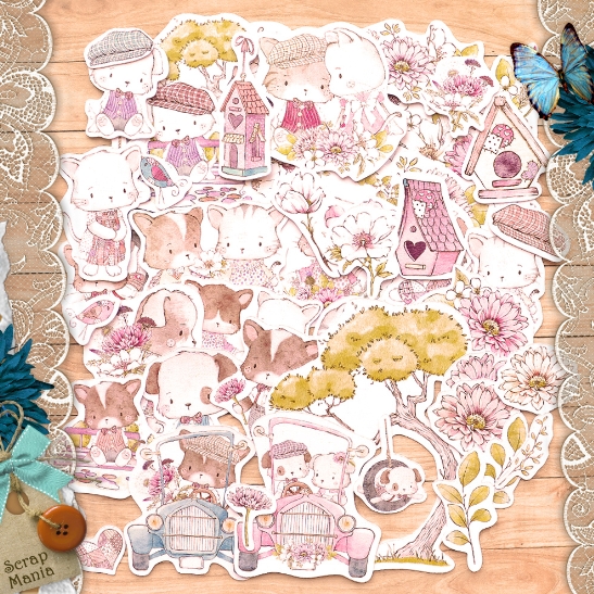 Набор высечек ScrapMania "Непоседы"