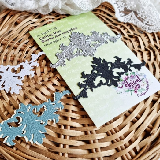 Нож для вырубки Agiart "Императорский вензель"