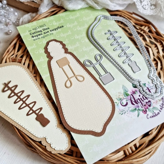 Ножи для вырубки Agiart "Свет лампы №2"