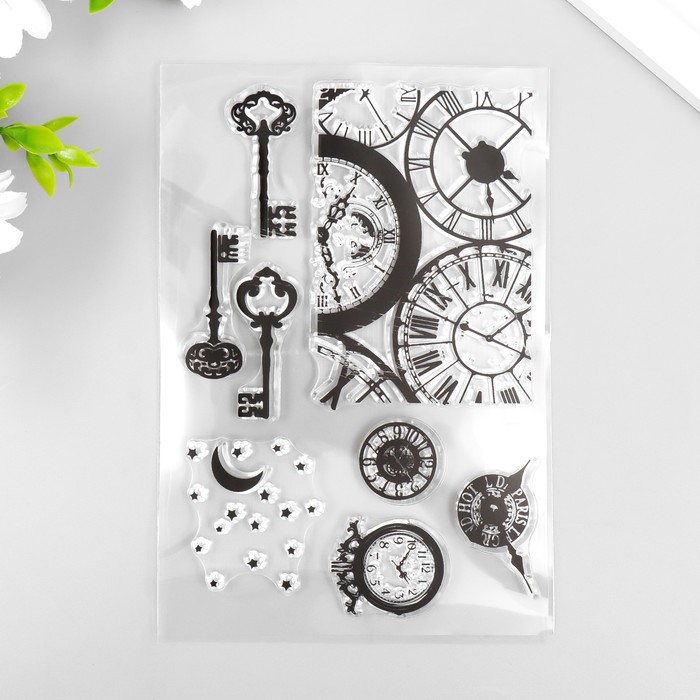 Набор штампов "Время"