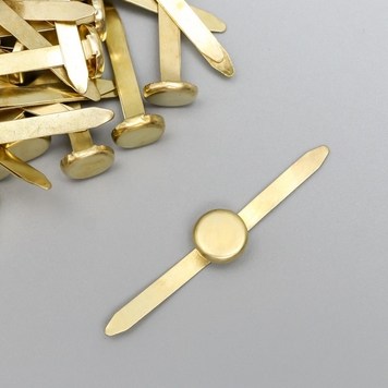 Набор брадс Артузор "Золотые" с удлинённой ножкой 50шт