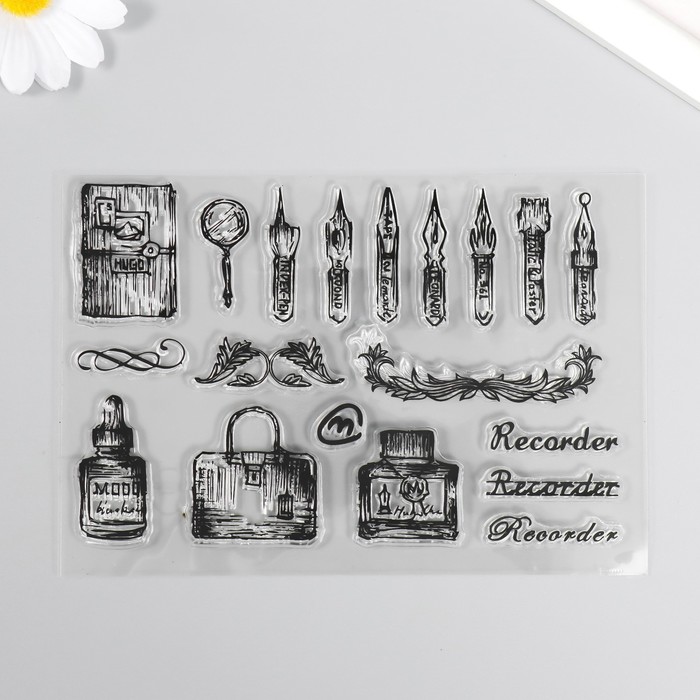 Набор штампов "Каллиграфия"