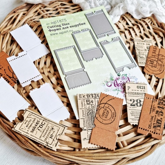 Ножи для вырубки Agiart "Счастливый билет"