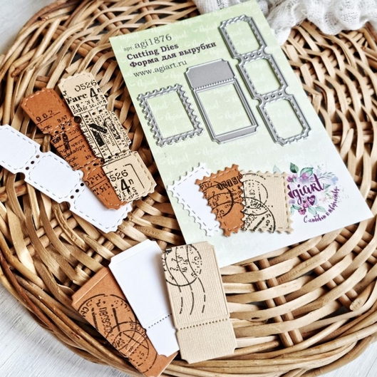 Ножи для вырубки Agiart "Счастливый билет №2"