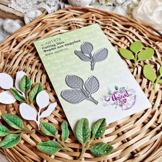 Ножи для вырубки Agiart "Веточки сливы"