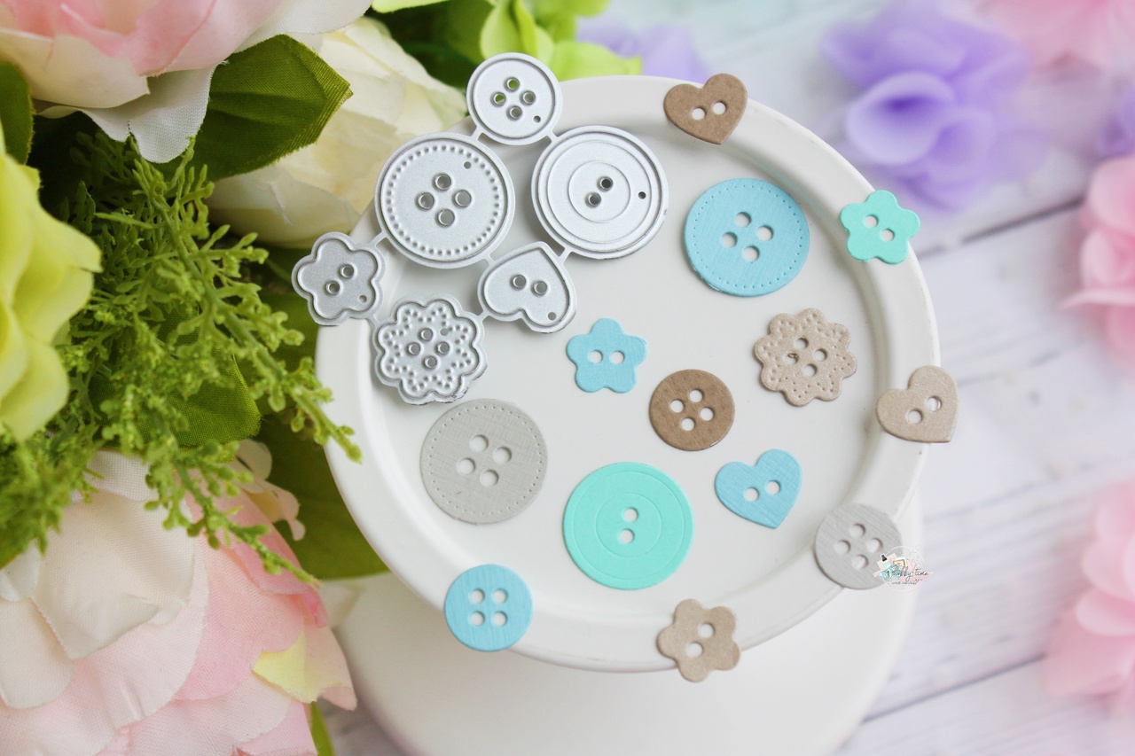 Ножи для вырубки Hobby-time "Пуговки микс"