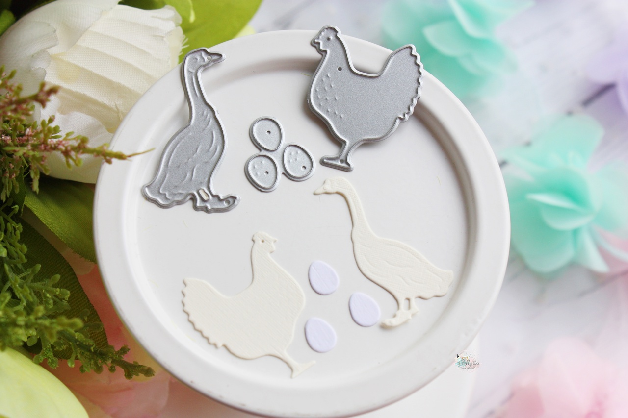 Ножи для вырубки Hobby-time "Парочка - Гусь и Курочка"