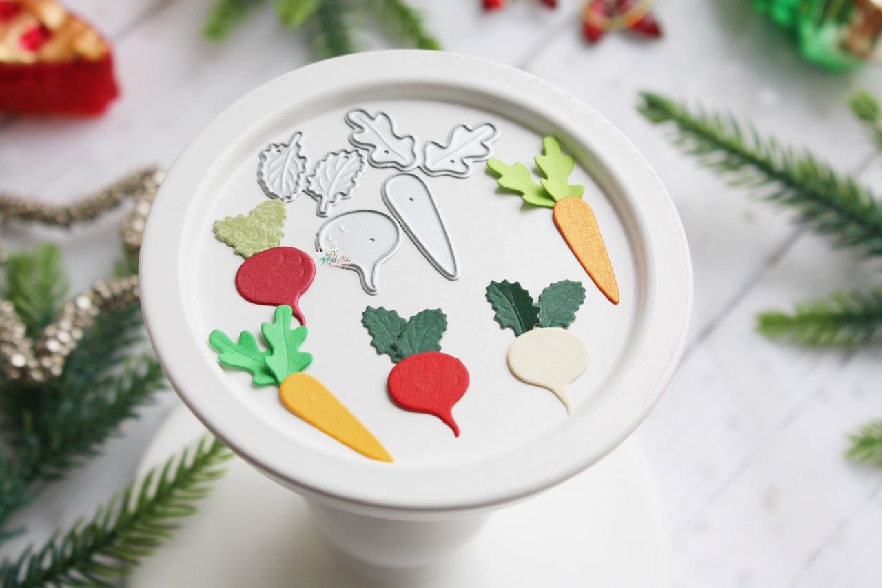 Ножи для вырубки Hobby-time "Набор овощей - Свекла и Морковка"