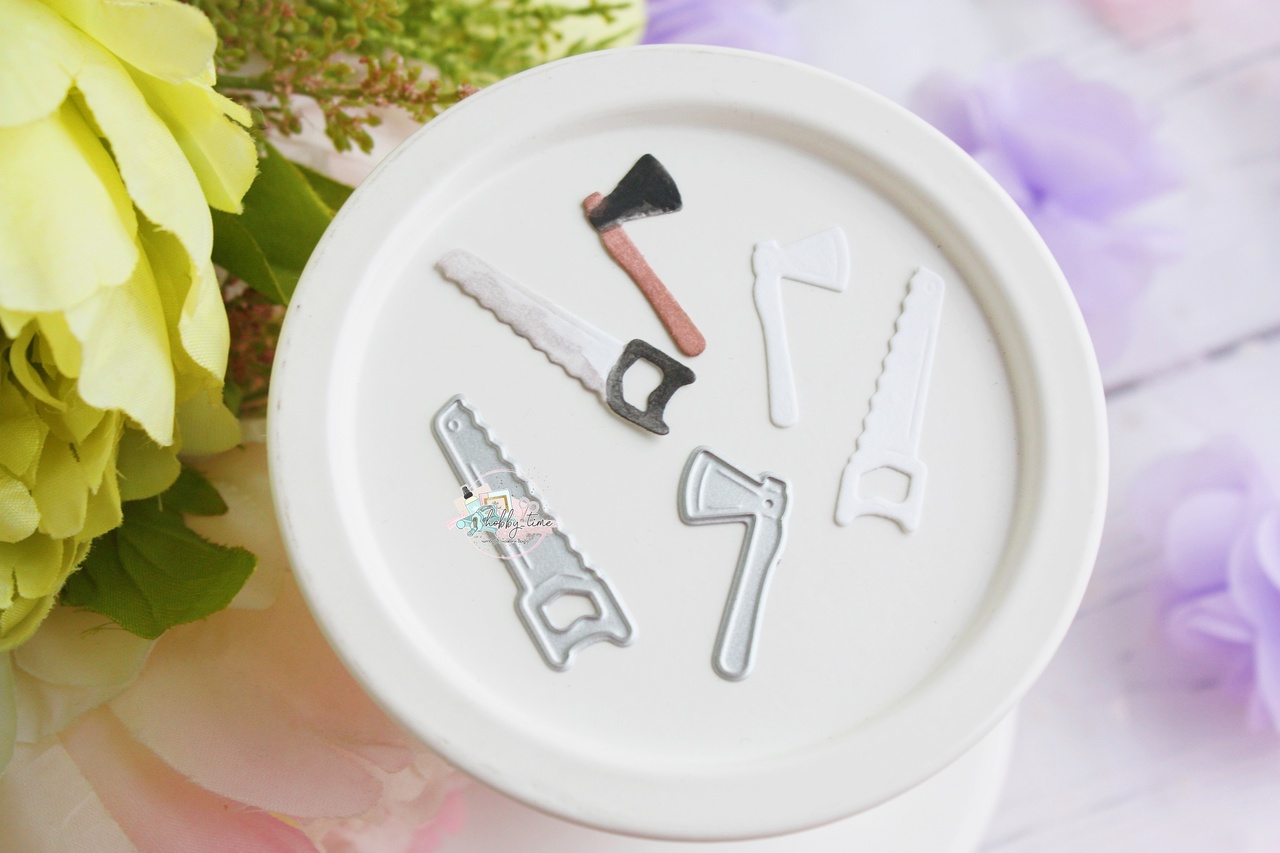 Ножи для вырубки Hobby-time "Топорик и пила"