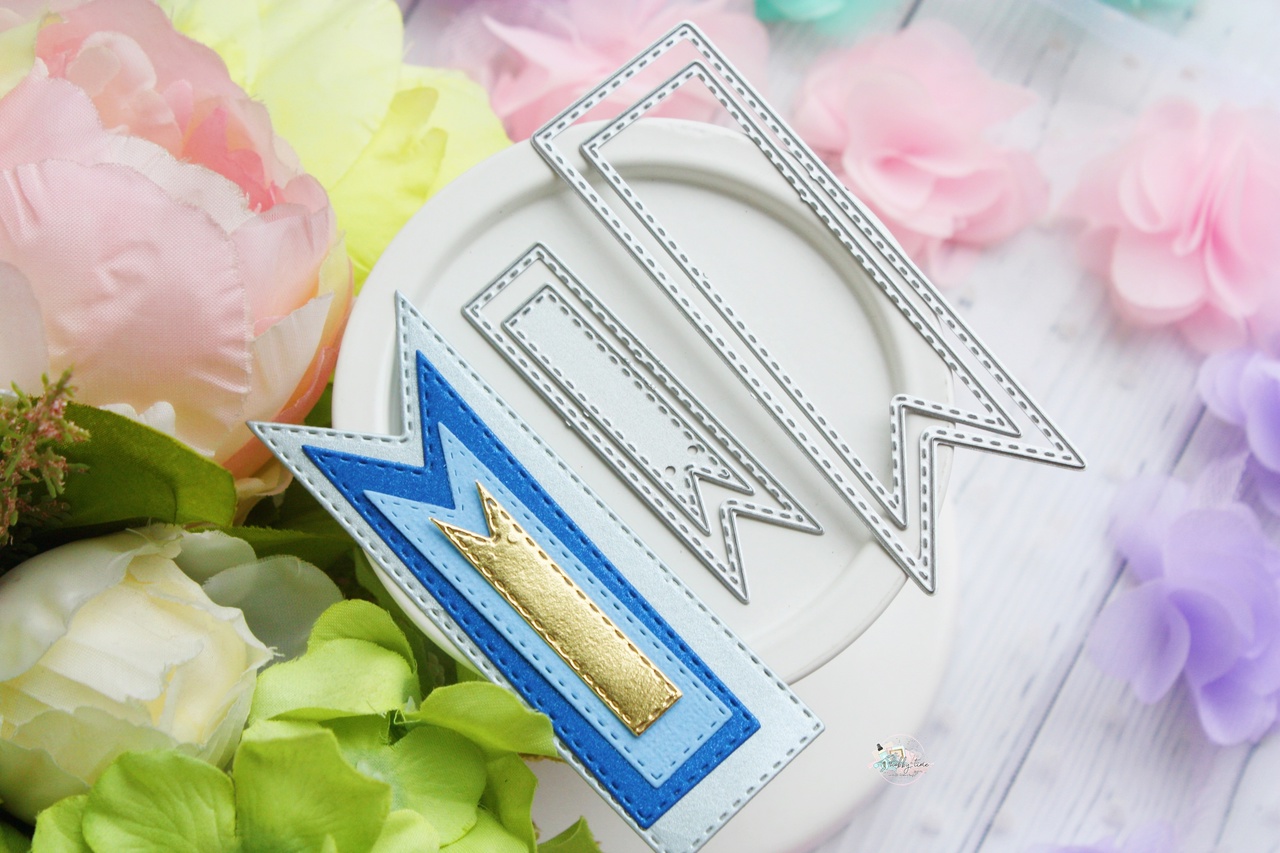 Ножи для вырубки Hobby-time "Праздничные флажки"