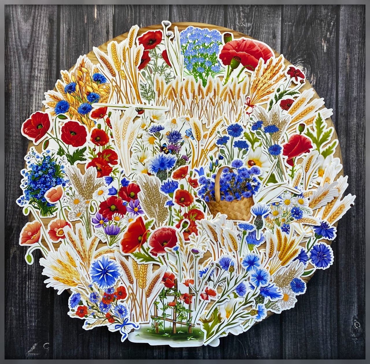 Набор высечек "Русское поле"