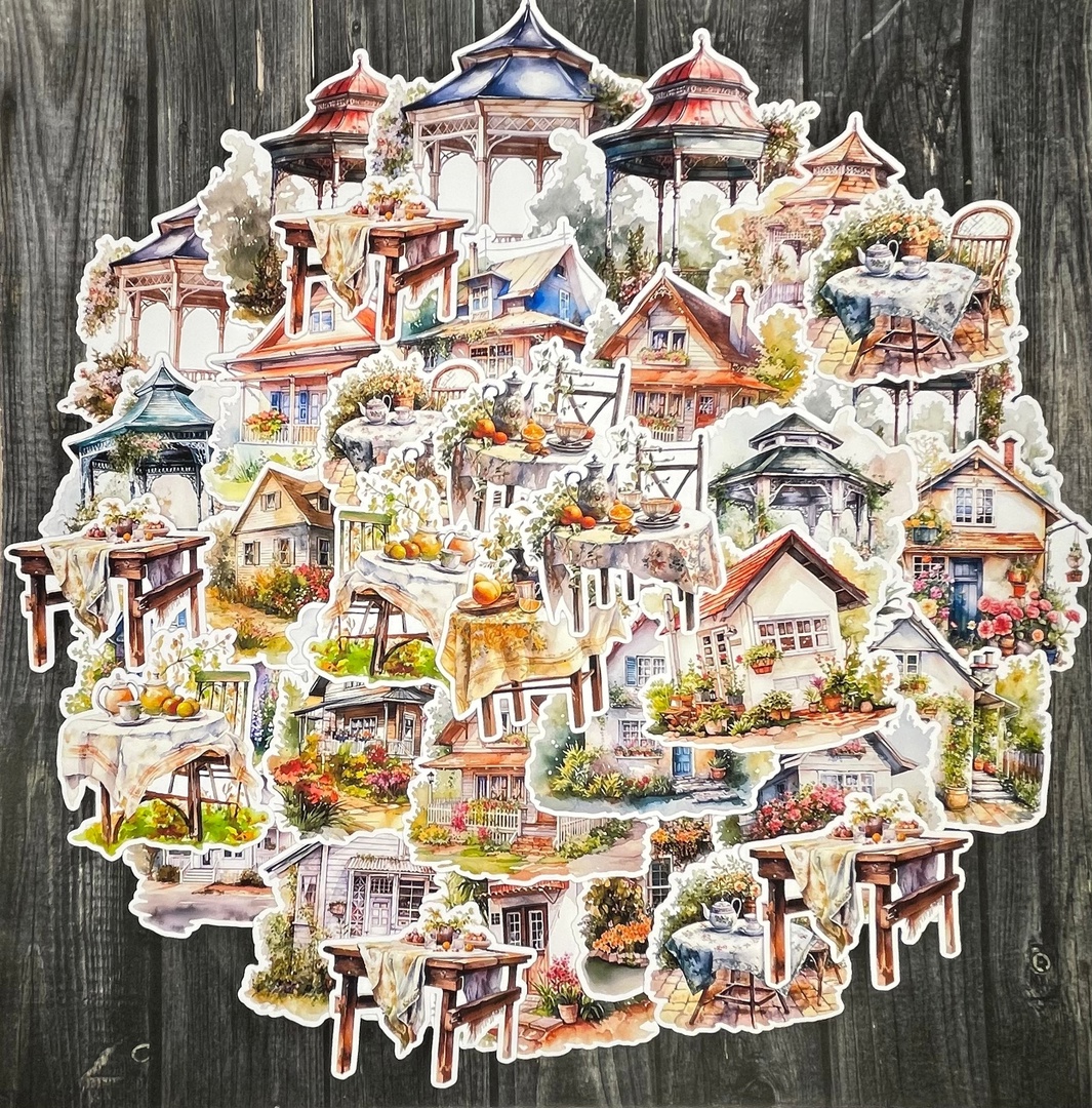 Набор высечек "Любимая дача"