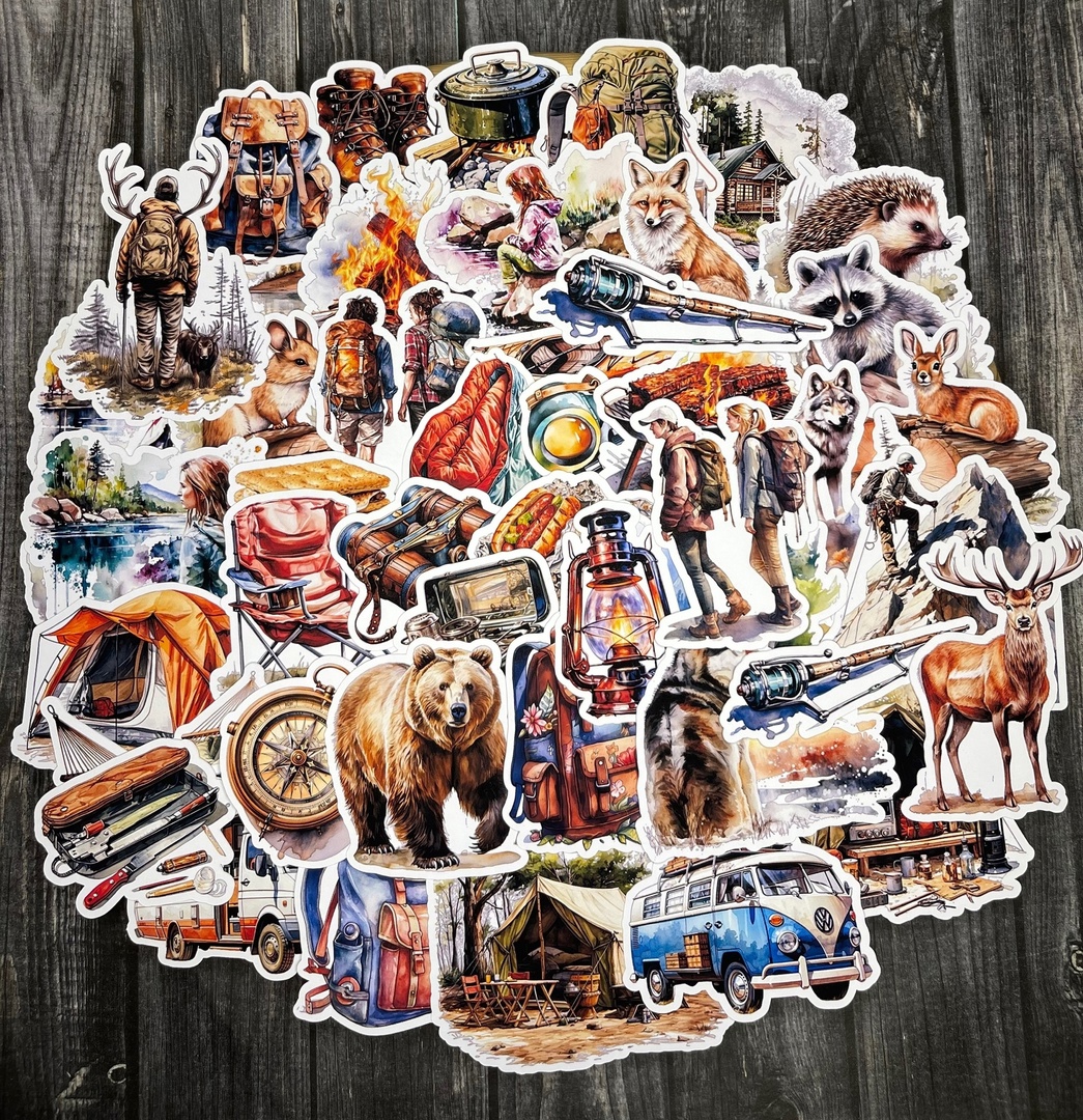 Набор высечек "В поход"