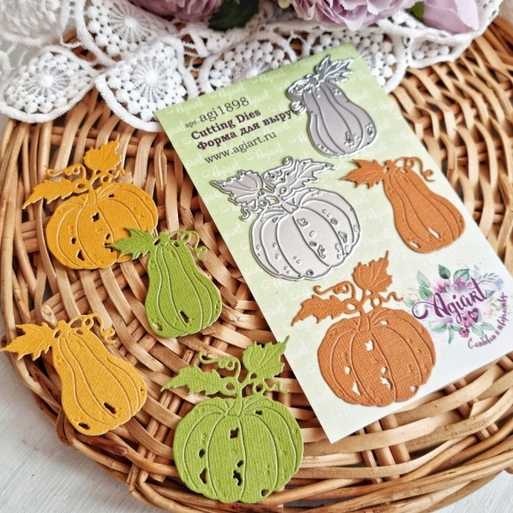 Ножи для вырубки Agiart "Тыквы"