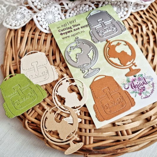 Ножи для вырубки Agiart "Мир в рюкзаке"