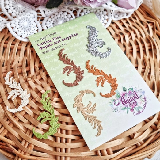 Нож для вырубки Agiart "Дворцовый элемент №2"