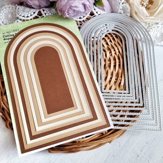 Ножи для вырубки Agiart базовые "Арки"