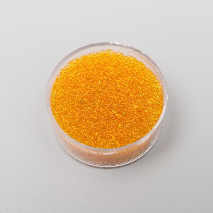 Микробисер стекло Апельсинка10гр
