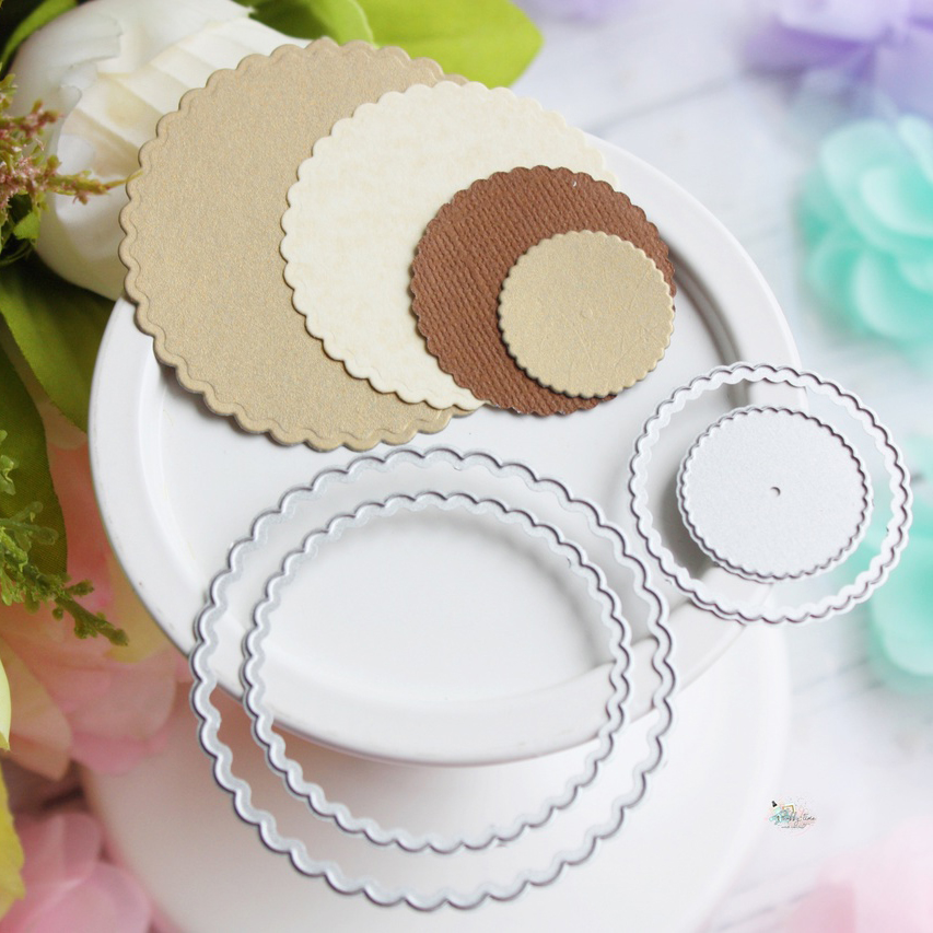 Ножи для вырубки Hobby-time "Круги с ажурным краем"