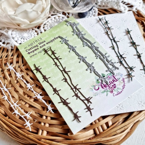 Ножи для вырубки Agiart "Колючая проволока"