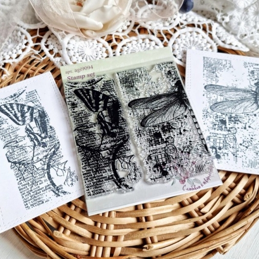 Набор штампов Agiart "Энтомология №1"