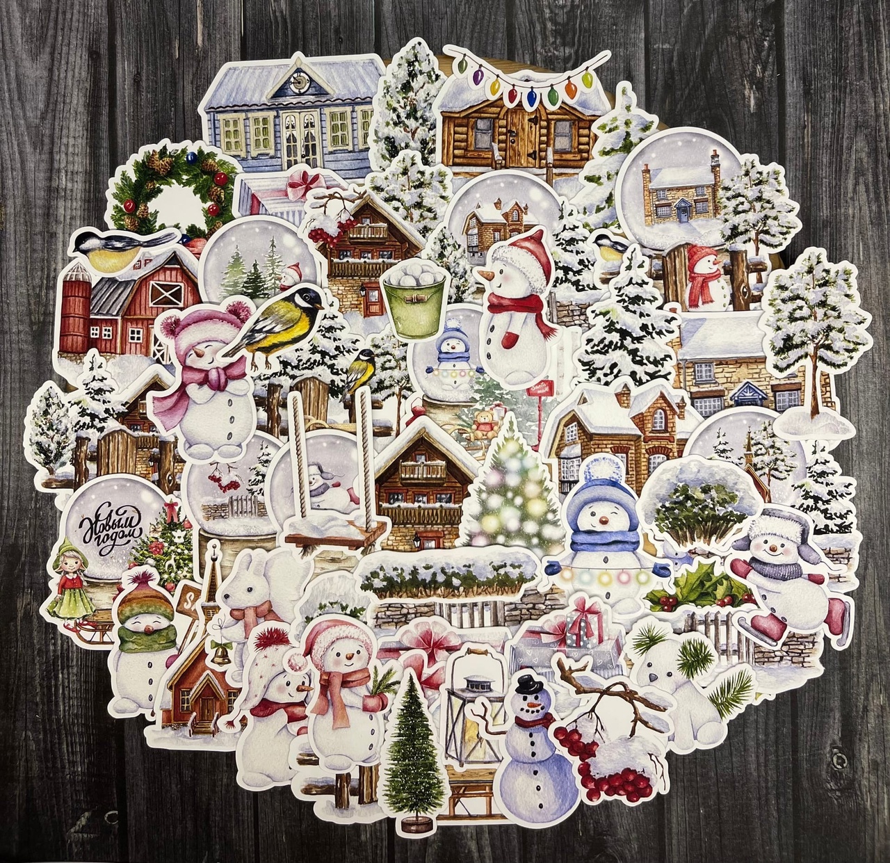 Набор высечек "Сказочный город"