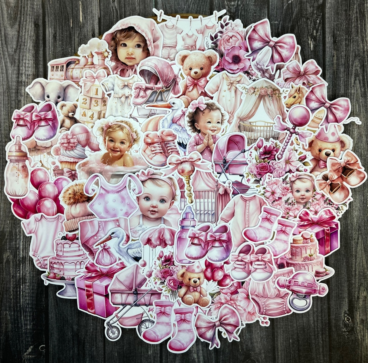 Набор высечек "Моя сладкая девочка"