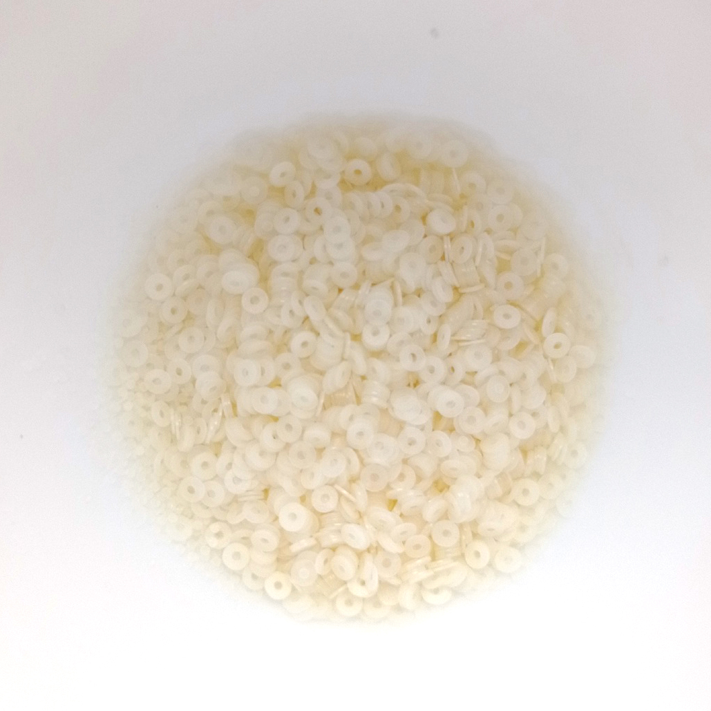 Пайетки плоские 2мм "Белый шоколад"