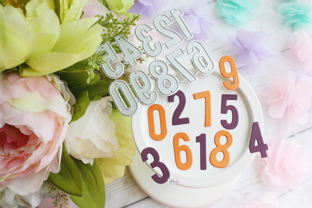 Ножи для вырубки Hobby-time "Простые цифры"