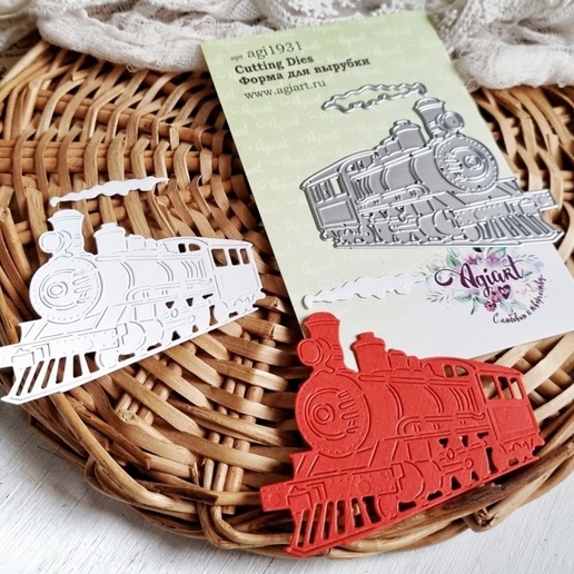 Ножи для вырубки Agiart "Паровоз"