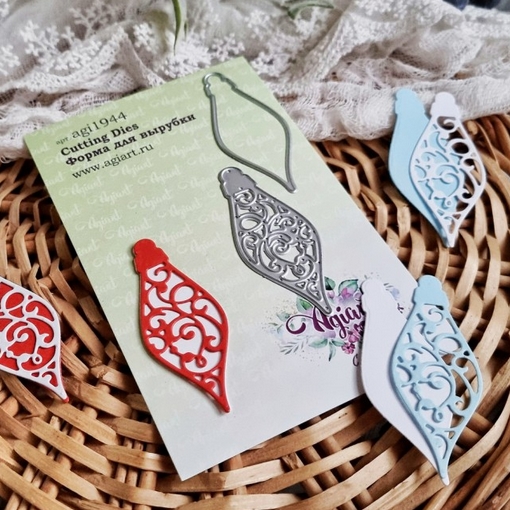 Ножи для вырубки Agiart "Хрустальная игрушка 1"