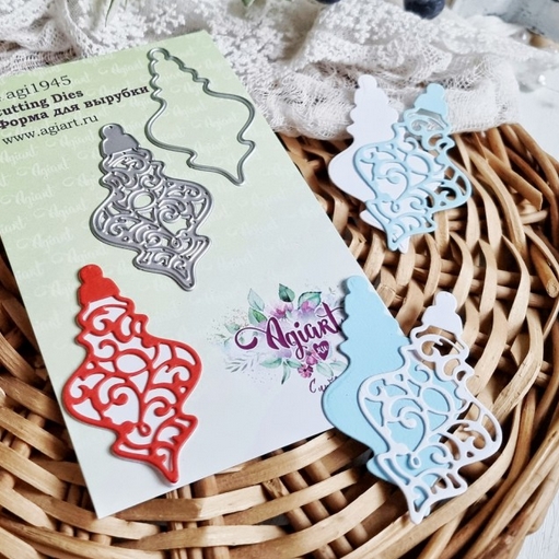 Ножи для вырубки Agiart "Хрустальная игрушка 2"