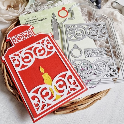 Ножи для вырубки Agiart базовые формы "Фонарь"