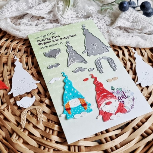 Ножи для вырубки Agiart "Лесной гном"