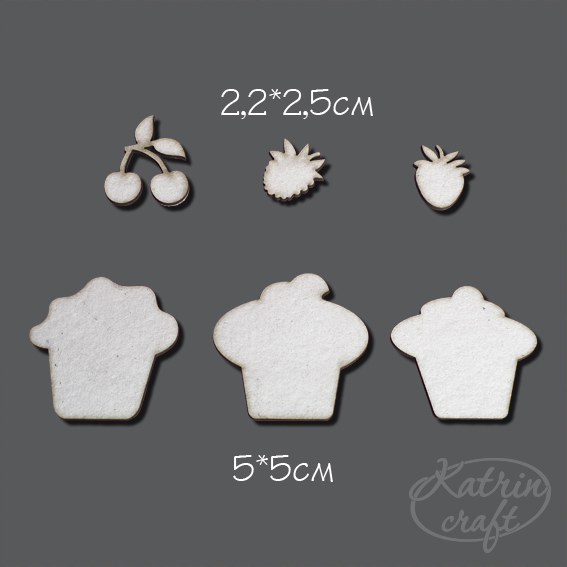 Чипборд "Кексы"