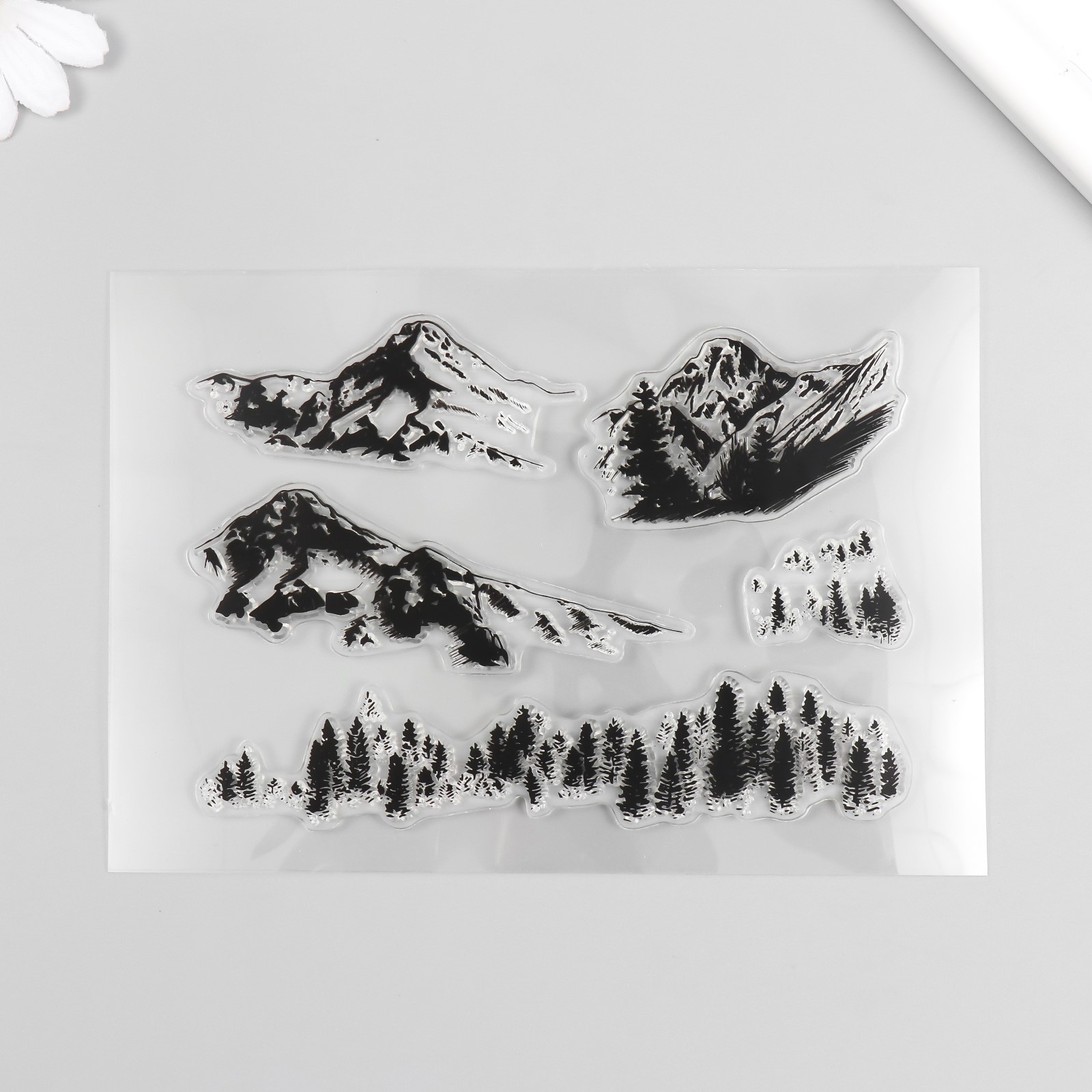 Набор штампов "Горы"